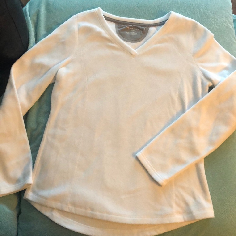 Tek Gear micro-fleece V-neck top
